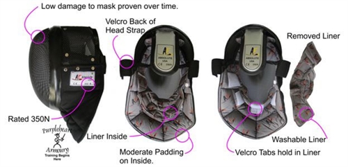 Goede AF HEMA Basic Fencing Mask w/Removable Liner BB-71