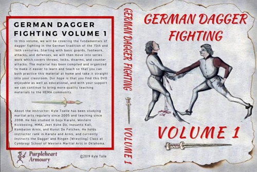 Dapperheid Vulgariteit Discrimineren German Dagger Fighting, Vol 1, DVD