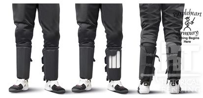 PBT Shin Guards for Full Protective Pants
